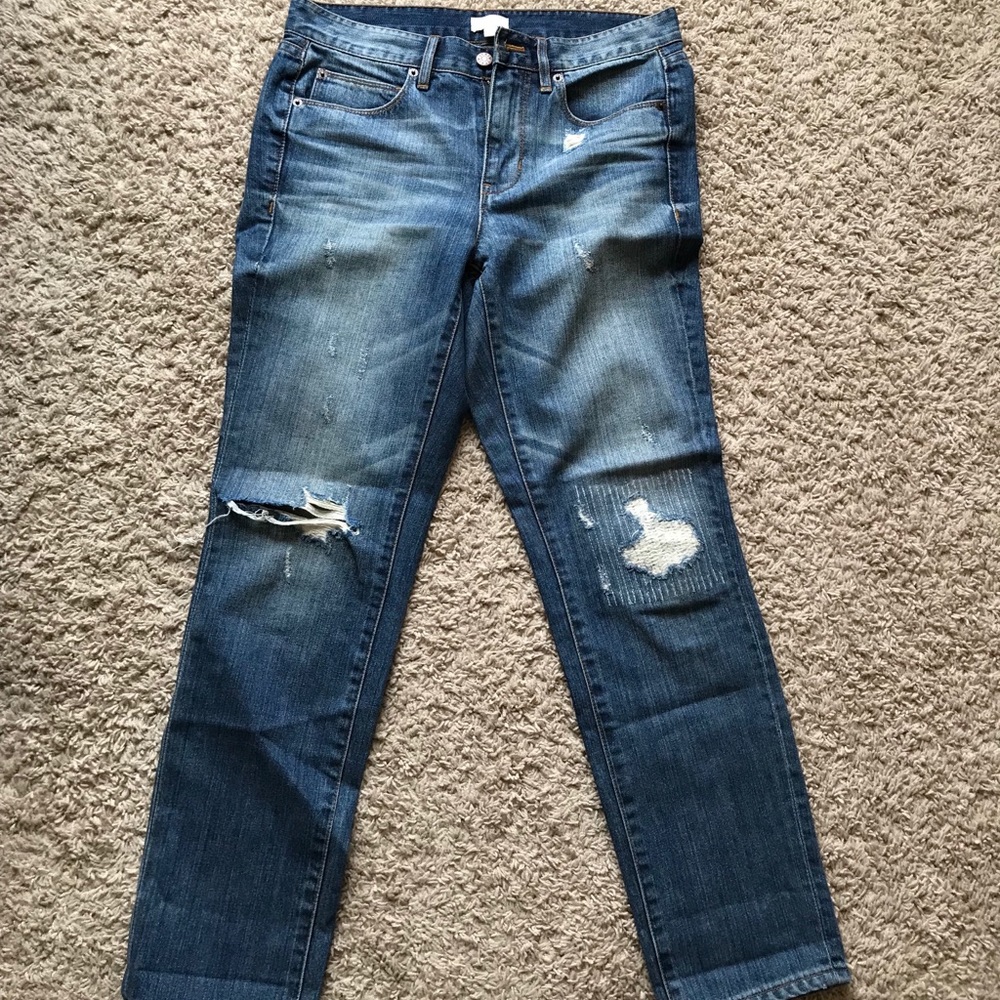 Jcrew boyfriend jeans straight
